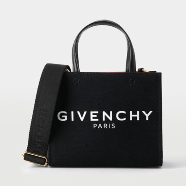 ★Givenchy★ G キャンバス ミニ トートバッグ BB50N0B1F1 001