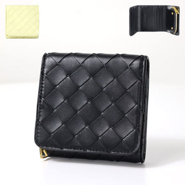 BOTTEGA VENETA ボッテガヴェネタ 三つ折り財布 コンパクト