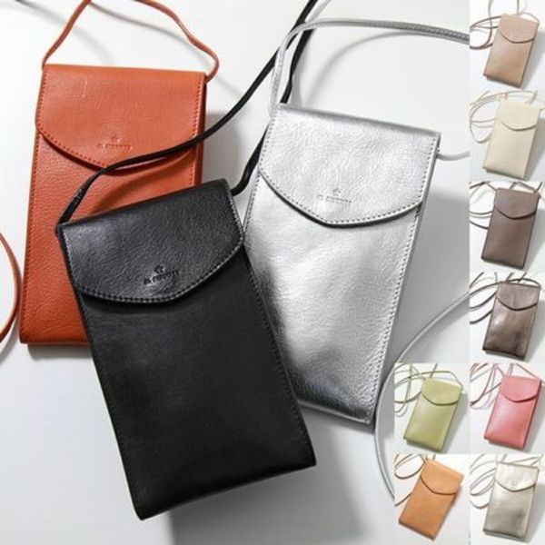 IL BISONTE フォンケース SCA100 PV0001 PV0012 ショルダー