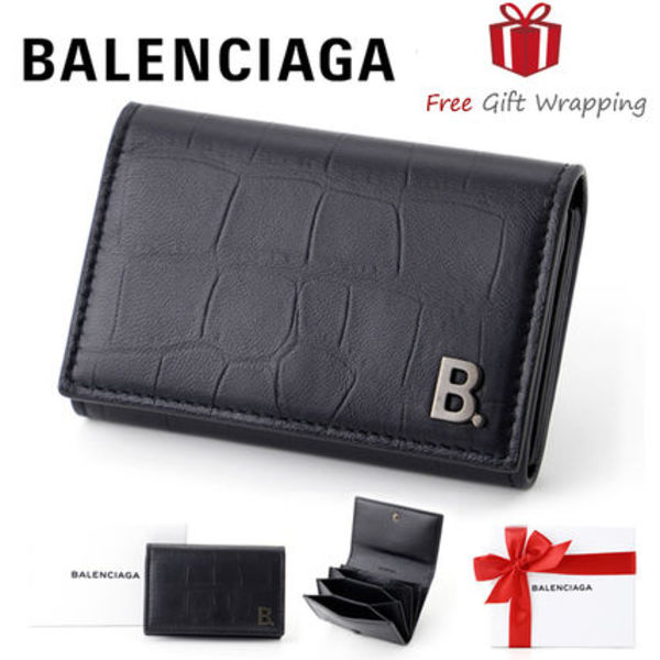 【国内発】BALENCIAGA コンパクト財布 カードケース ギフト包装