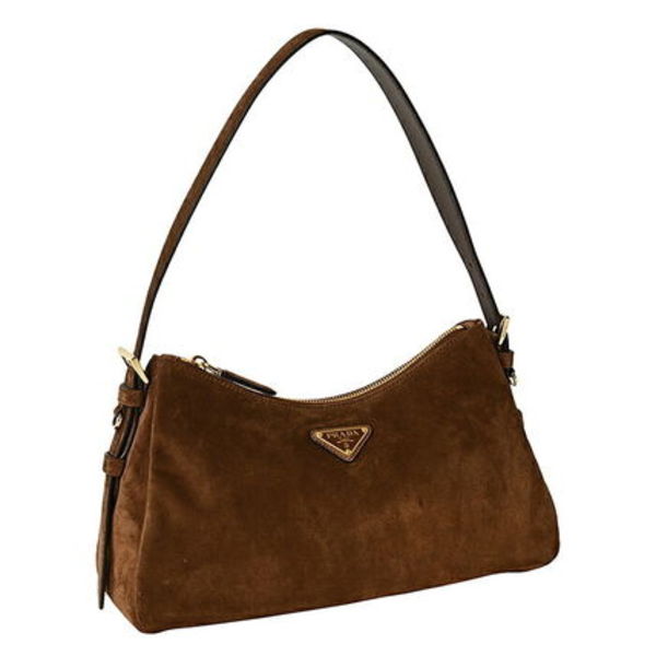PRADA ショルダーバッグ エメ ミディアム スエード