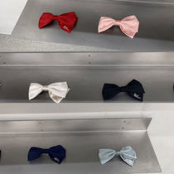 ★MARDI MERCREDI★SILK BOW HAIR CLIP  バレッタ
