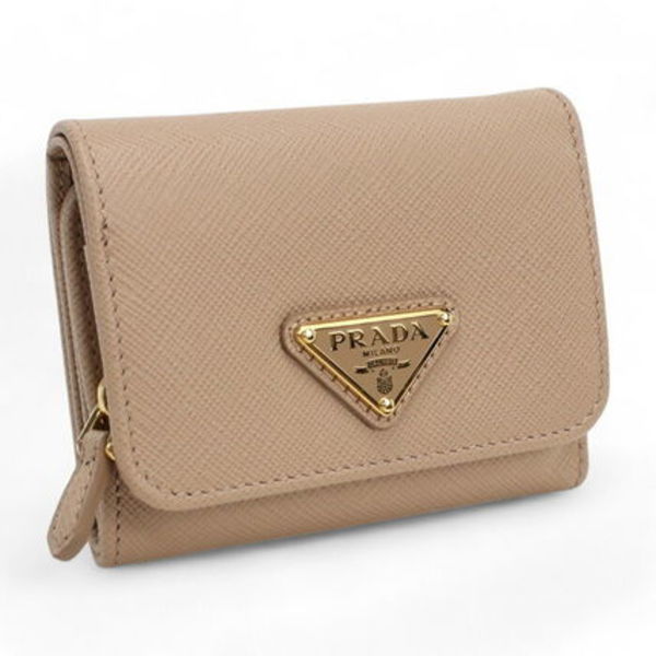 【国内即発】24AW!PRADA 三つ折り財布 1MH044 F0236