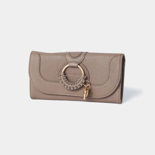 ★ See by CHLOE ★ ロゴ付き 長財布 【多色在庫】