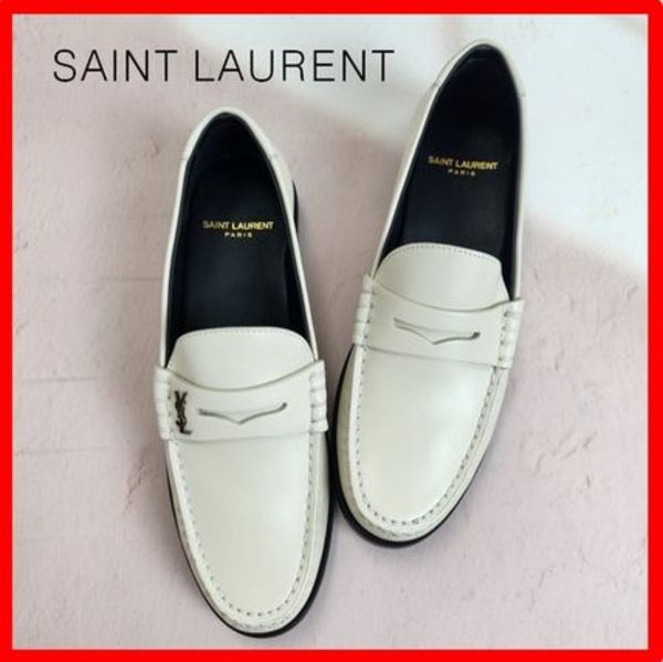 ☆韓国の人気☆【SAINT LAURENT】☆MONOGRAM PENNY LOAFER☆