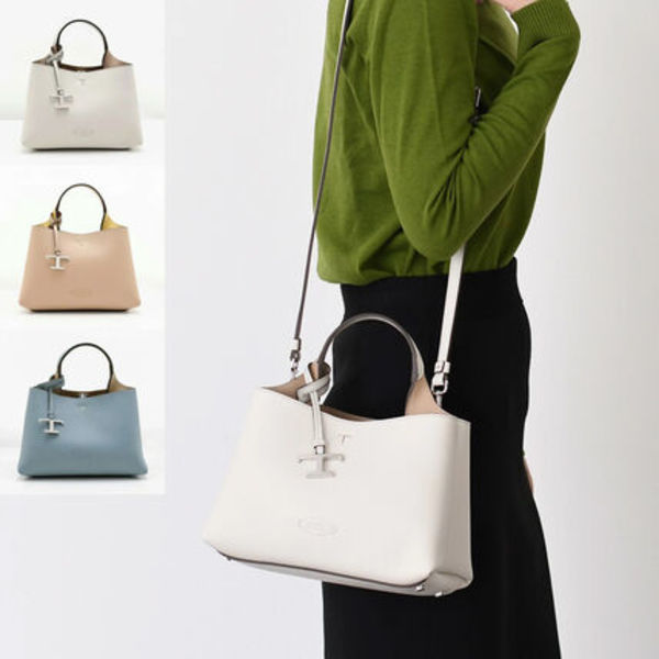 【国内即発】TOD'S T タイムレス マイクロレザーバッグ