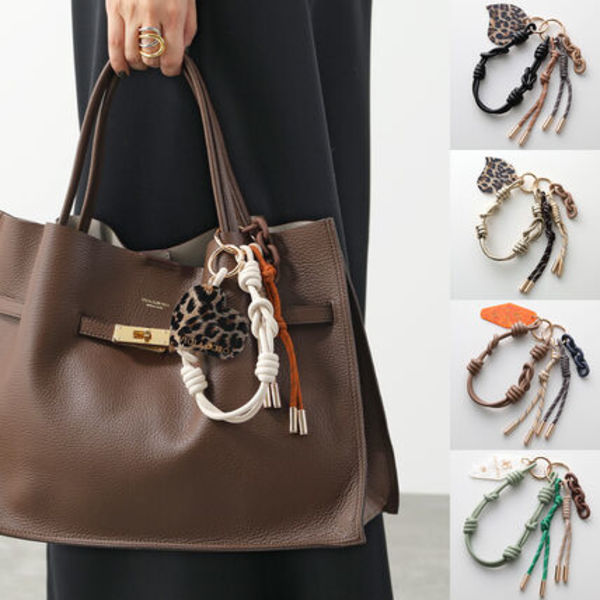 VIOLAdORO バッグチャーム V-5078 アクリル × コード