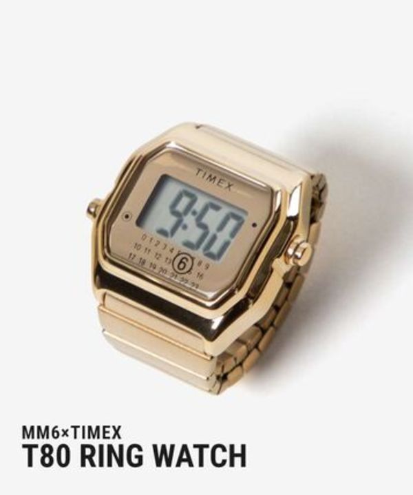 MM6 Maison Margiela×TIMEX T80 リングウォッチ