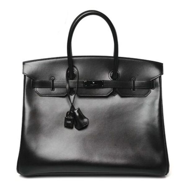 SO BLACK エルメス ソーブラック バーキン35ボックスカーフ