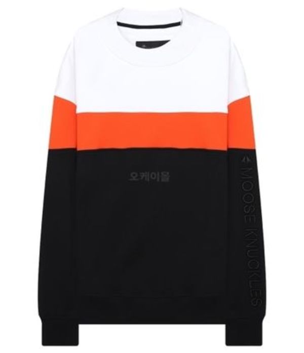 MOOSE KNUCKLES|LONG-SLEEVED ROUND NECK T-SHIRTS (M32MS6