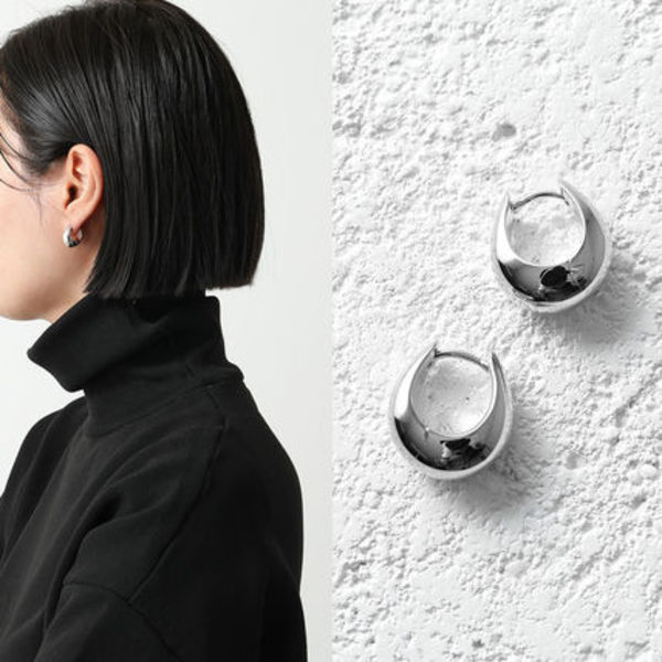 TOMWOOD フープ ピアス E39HSNA01S925 Ice Hoop Small