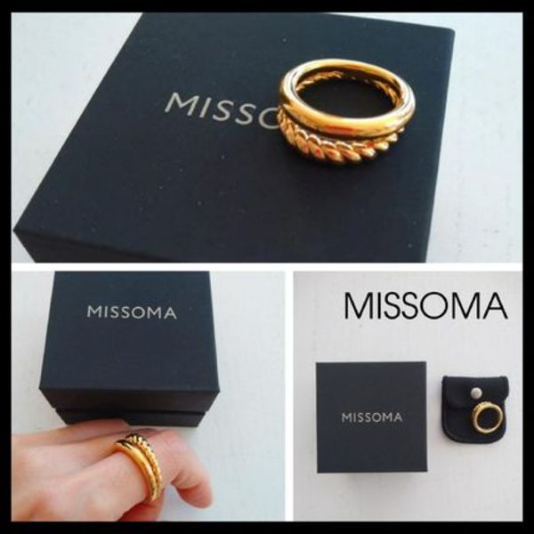 【MISSOMA】直営/正規店 RADIAL RING 指輪