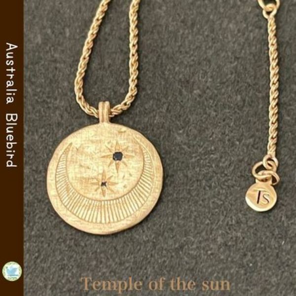 ★TEMPLE OF THE SUN★ Celeste コインネックレス 18Kトパーズ