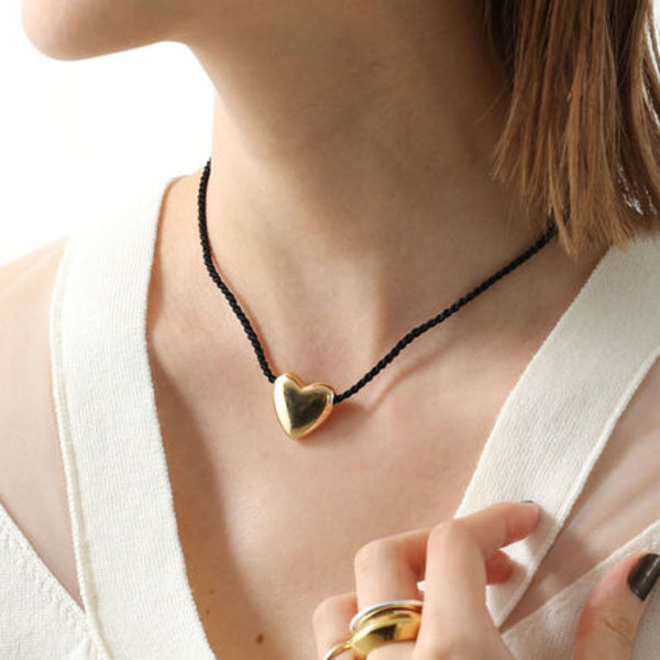 ANNIKA INEZ ネックレス Heart Necklace Sml 587-SML