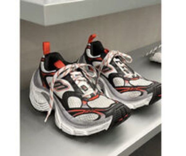 【直営店セール】Balenciaga 10XL スニーカー グレー×レッド