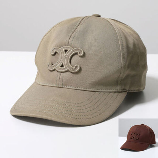 CELINE ベースボールキャップ TRIOMPHE 2AUG4234X