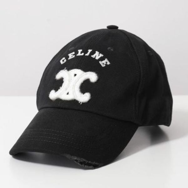 CELINE ベースボールキャップ AA0AG0F82 トリオンフ ロゴ刺繍