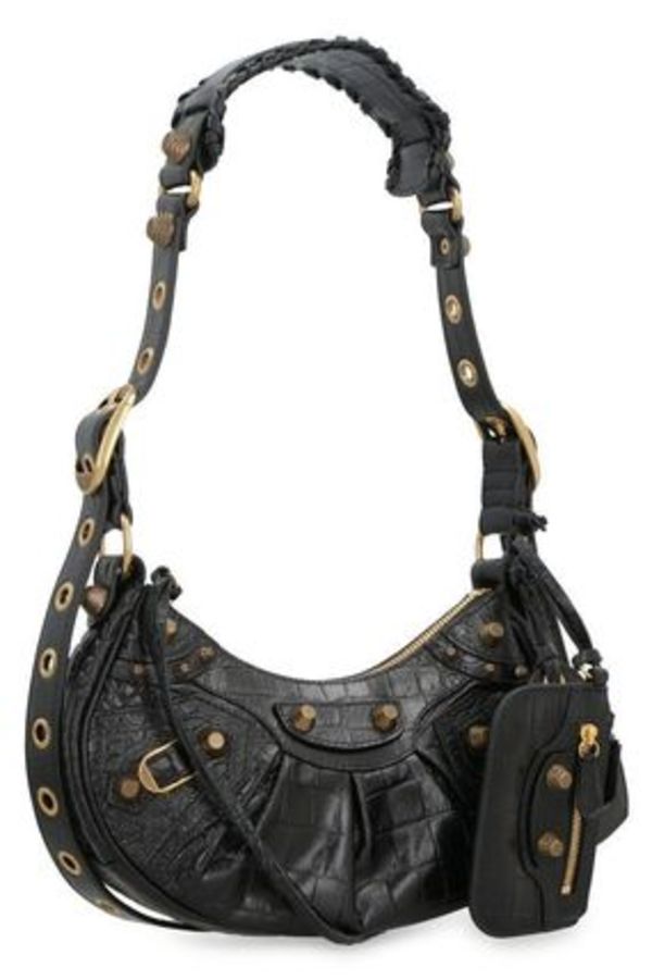 最安値挑戦中★BALENCIAGA★LE CAGOLE ショルダーバッグ★BLACK