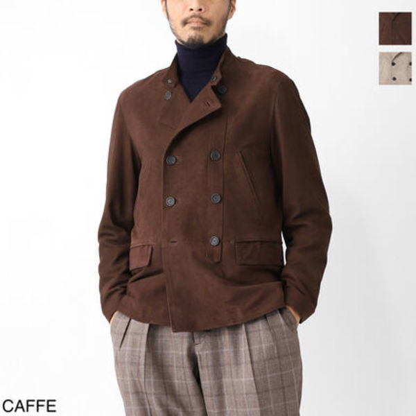 EMMETI レザージャケット matthias-camoscio