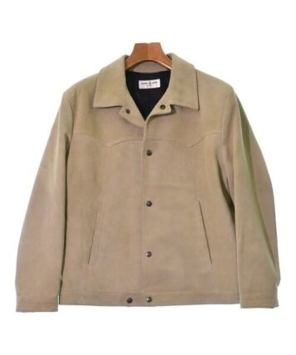 SAINT LAURENT PARIS ライダース ベージュ 2137123D0083