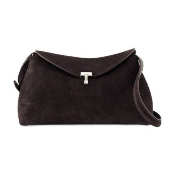 【関税込み】T-Lock Clutch - TOTEME - Leather - Brown