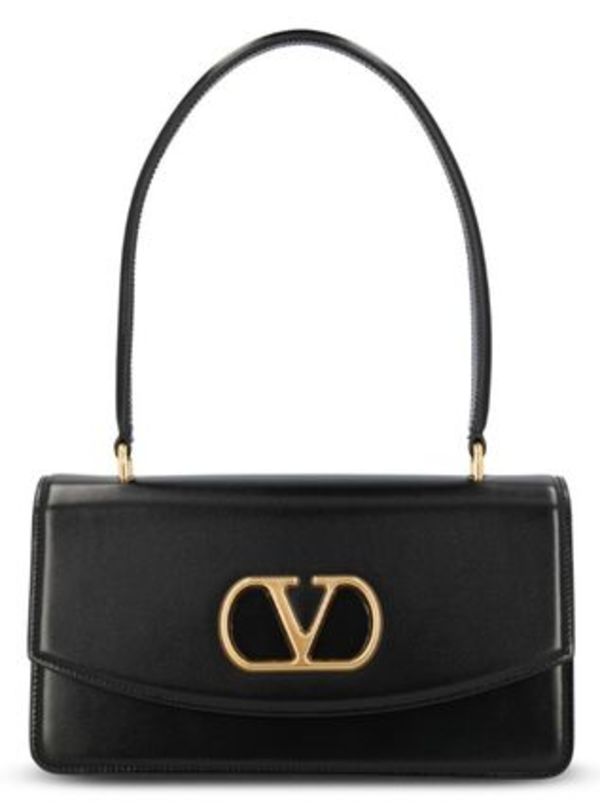 VALENTINO ♪ ヴェイン シャイニーカーフスキン ハンドルバッグ