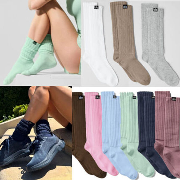 国内発送 Alo Yoga Unisex Scrunch Sock