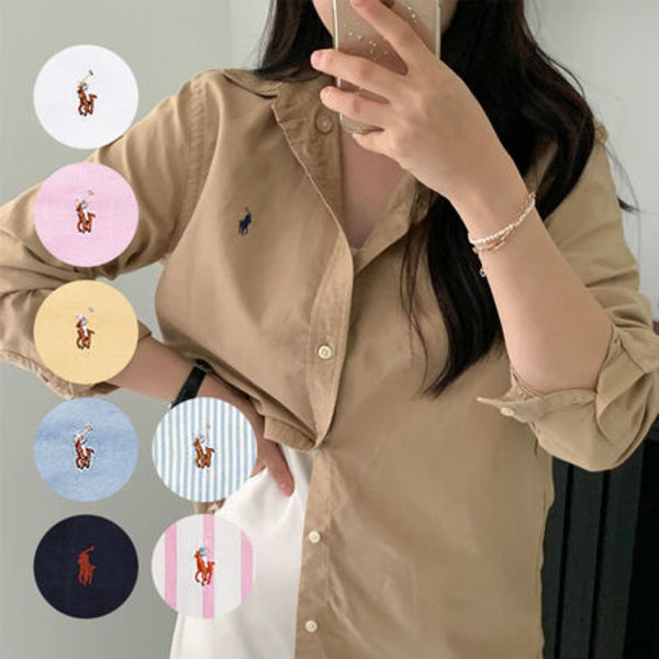 [POLO] オックスフォード 秋シャツ 323-858909