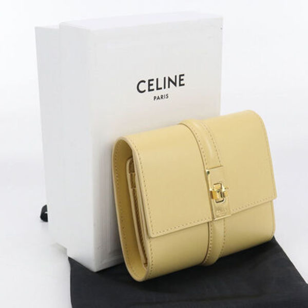 CELINE 三つ折り財布 10F52 3CQ7【ランク:A】