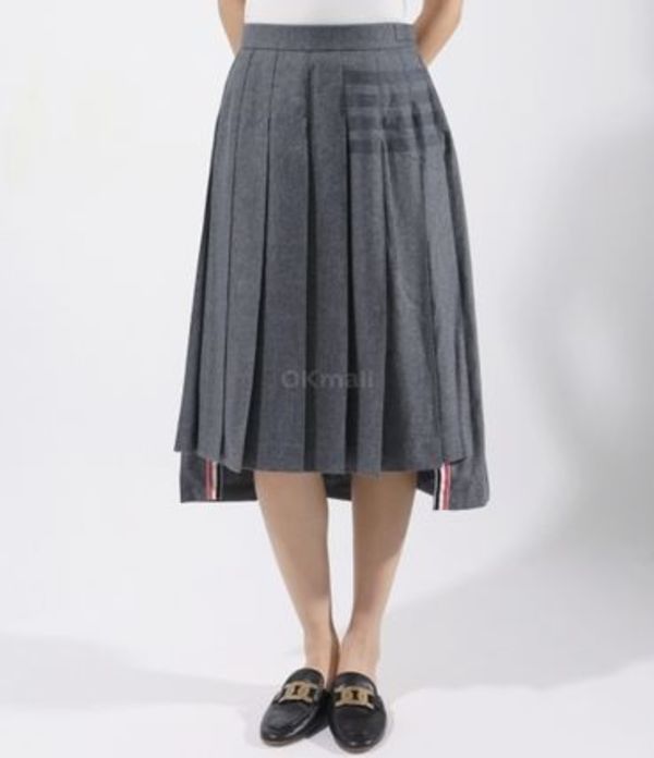 Thom Browne|SKIRTS (DROPPED BACK PLEATED SKIRT IN ENGIN
