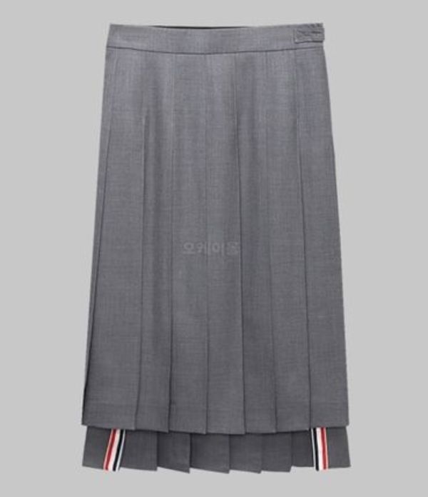 Thom Browne|SKIRTS (BELOW KNEE DROPPED BACK PLEATED SKI