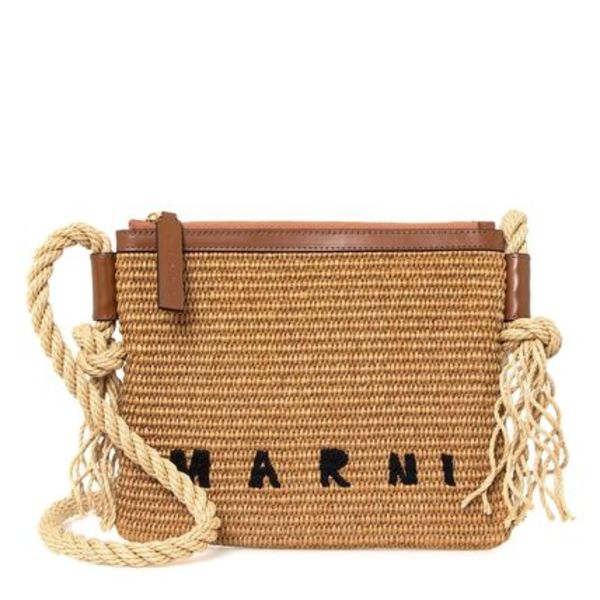 MARNI レディース かごバッグ TROPICALIA MARCEL ZIP POCHETTE