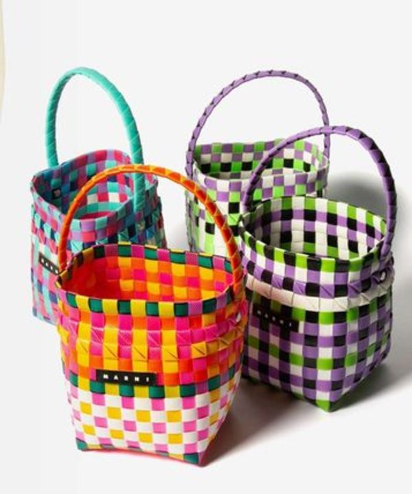 MARNI マルニ M00332 M00IW かごバッグ KIDS MARKET POD