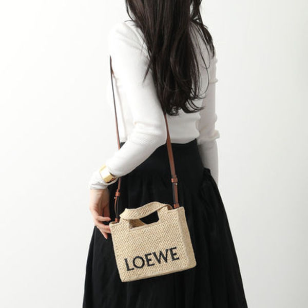 LOEWE かごバッグ FONT TOTE MINI ALF1V46X01