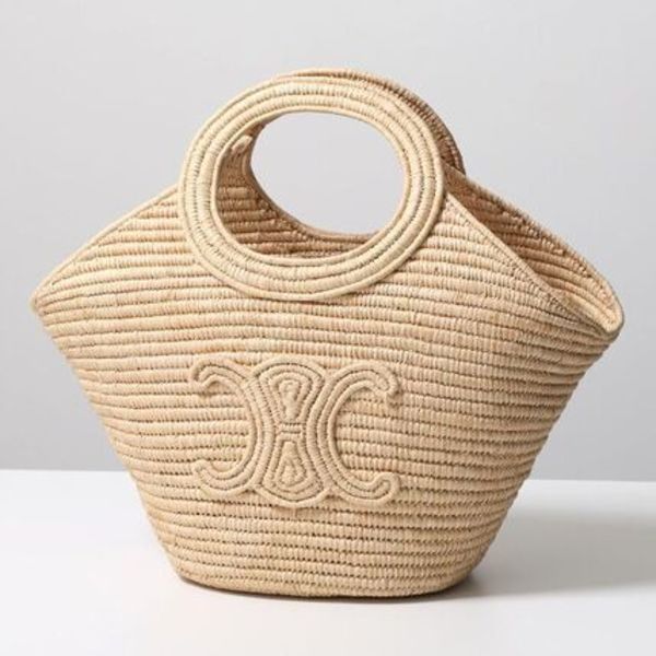 CELINE バッグ Braided Panier ブレーテッドパニエ 121922GTI