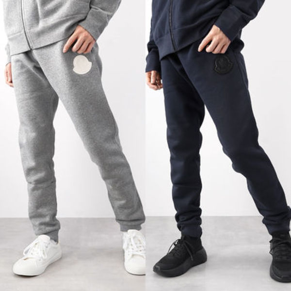 MONCLER ロゴ スウェットパンツ セットアップ可 8H00020809KX
