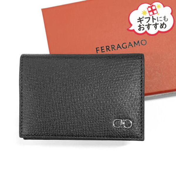 【新品・国内即発】FERRAGAMO 66 0990 778534 名刺入れ