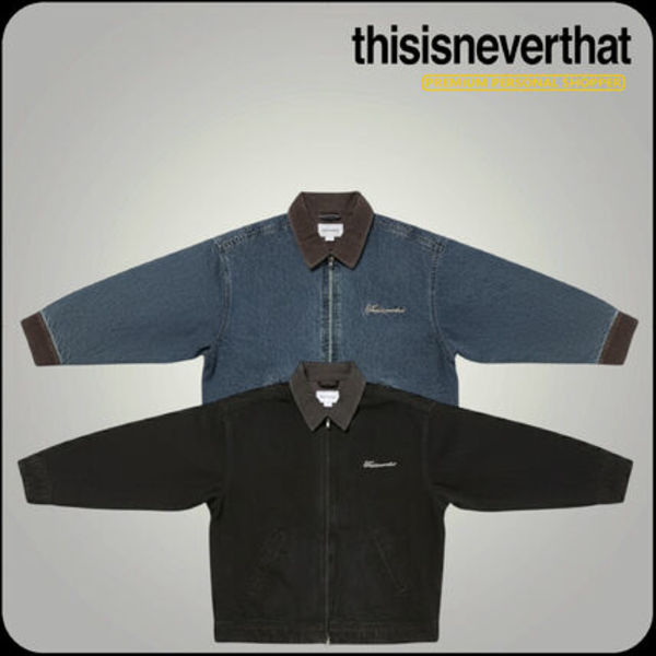 [Thisisneverthat]★韓国人気★Denim Work Jacket