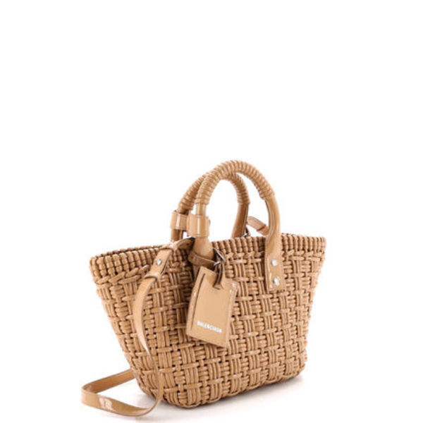 バレンシアガ ビストロ パニエ フェイクレザー スモール