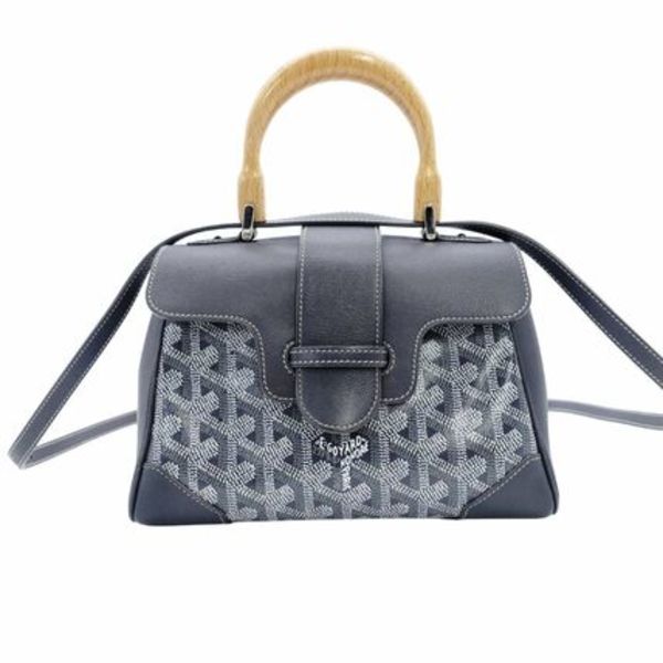 ゴヤール GOYARD サイゴンミニ PM 2way ハンドバッグ グレー