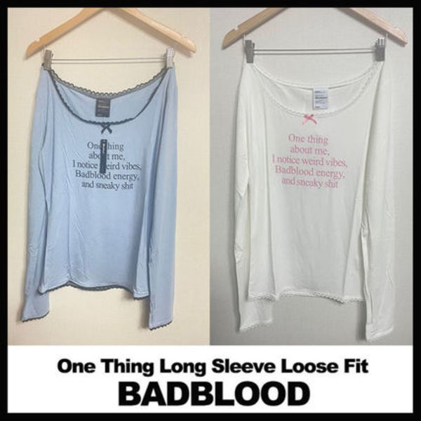 ★BADBLOOD ★ONE THING LONG SLEEVE LOOSE FIT