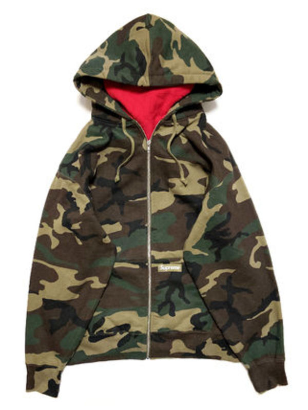 【Supreme】Facemask Zip Up Hooded Sweatshirt【se1048r】