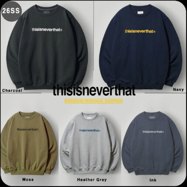 [Thisisneverthat]★韓国人気★T-Logo LT Crewneck