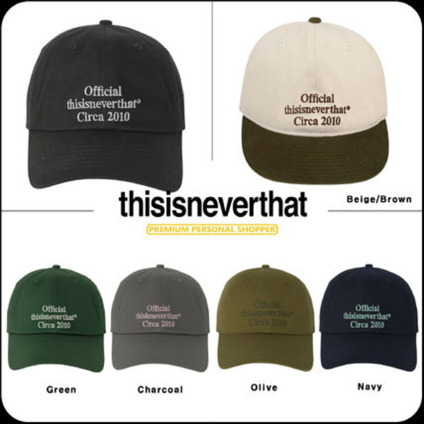 [Thisisneverthat]★25SS★韓国人気★Times Cap