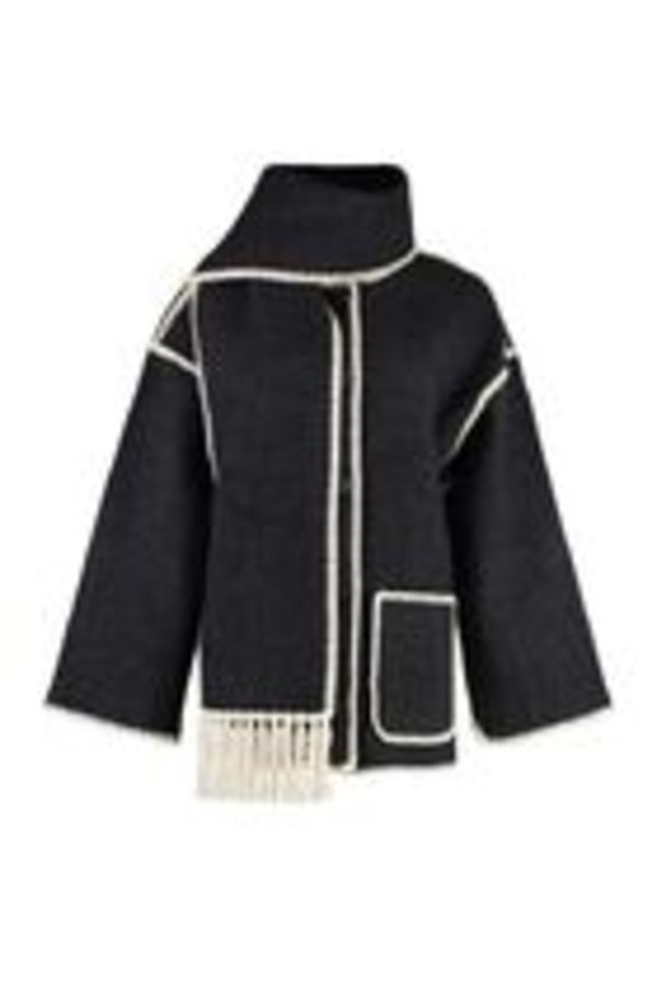 [TOTEME] トーテム EMBROIDERED SCARF JACKET