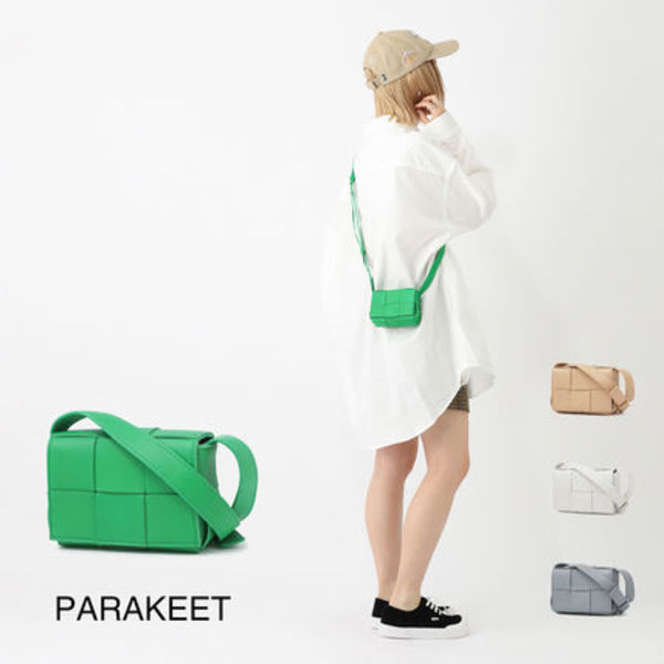 BOTTEGA VENETA クロスボディバッグ 666688-vmay1-b