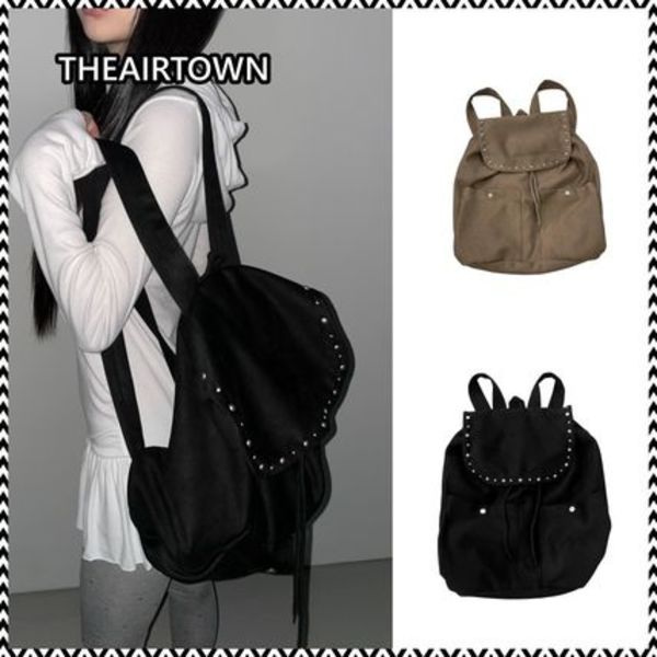 《THEAIRTOWN》 stud backpack