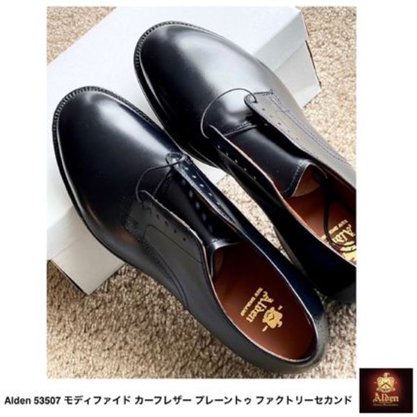 [Alden] 53507 モディファイド ブラックPTB Factory Second