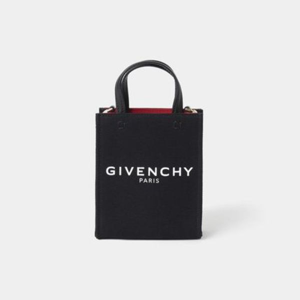 関税負担なし☆GIVENCHY ロゴ Gトートバック バーティカル ミニ
