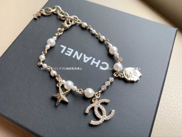 (シャネル)☆AB3031 星 CCロゴ ブレスレット☆